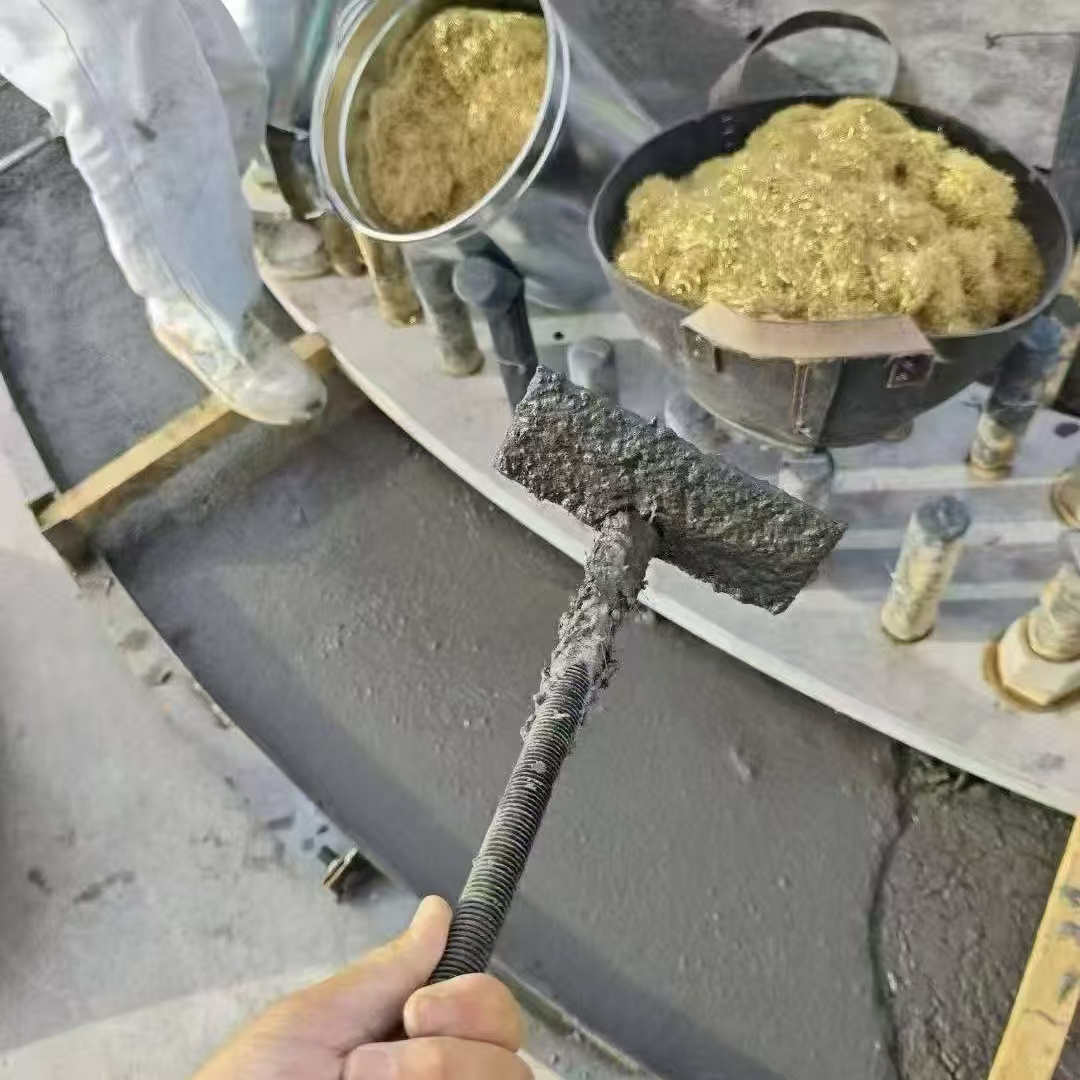淄博C120钢纤维高强无收灌浆料 轧机压缩机汽轮机发电机锻压设备底座灌浆材料